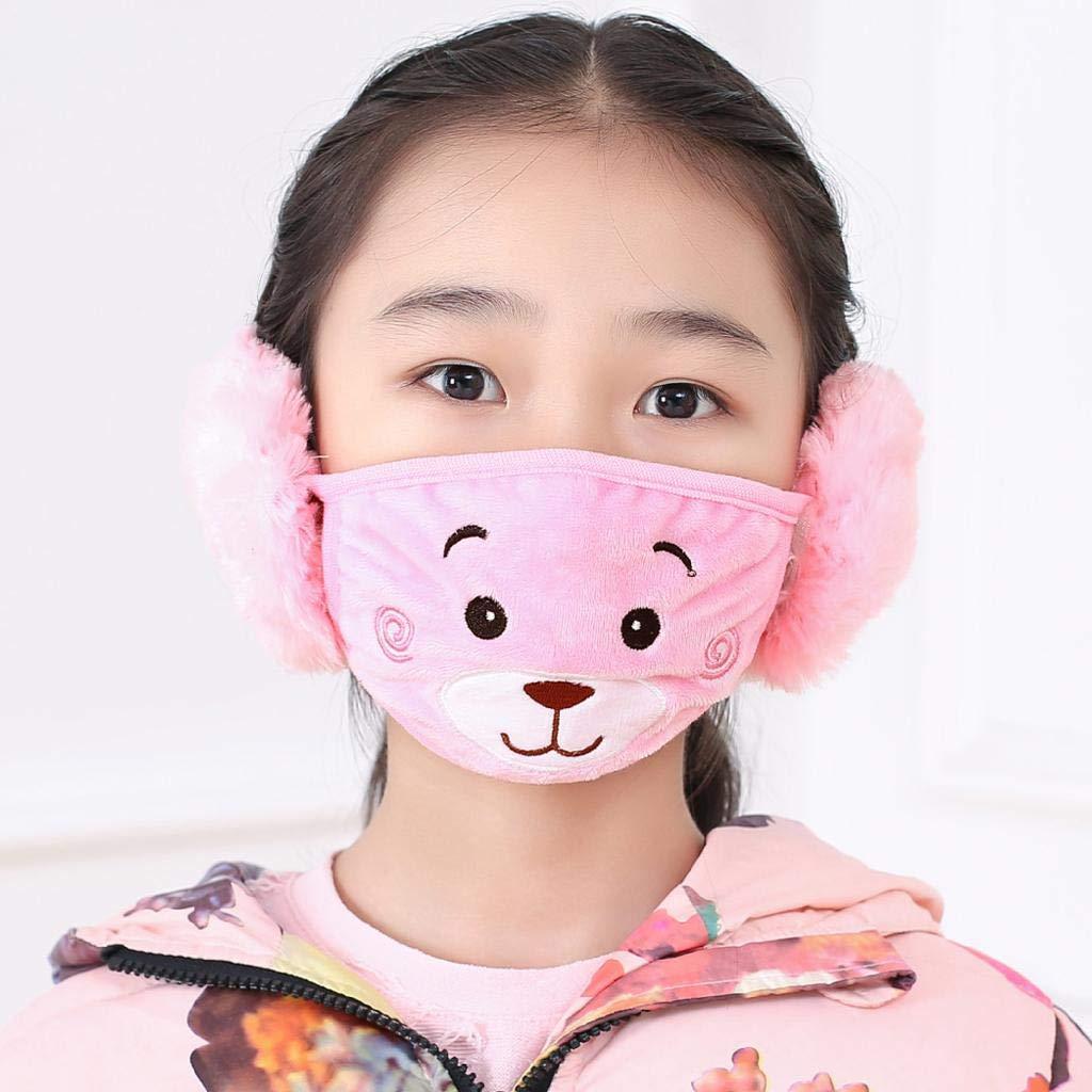 Winter Face Mask Plush Ear Muffs Covers – Great Bazzar
